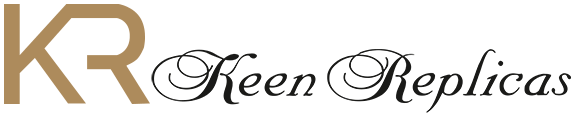 logo of keen replicas negro