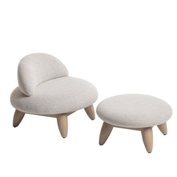 Sillon y stool Menhir